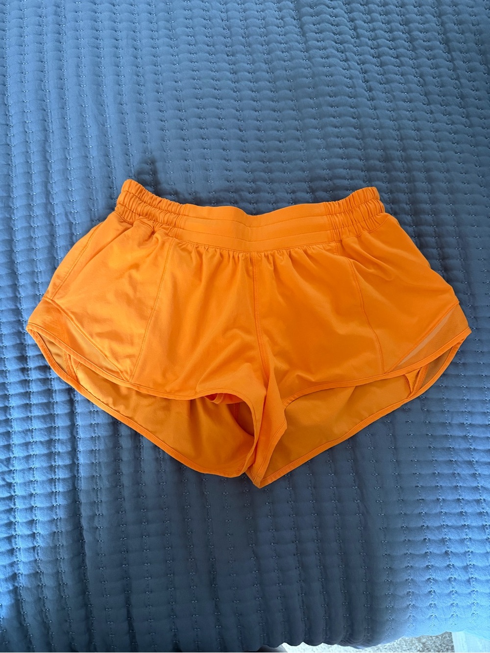 lululemon athletica Bright Orange Women's Athletic Shorts